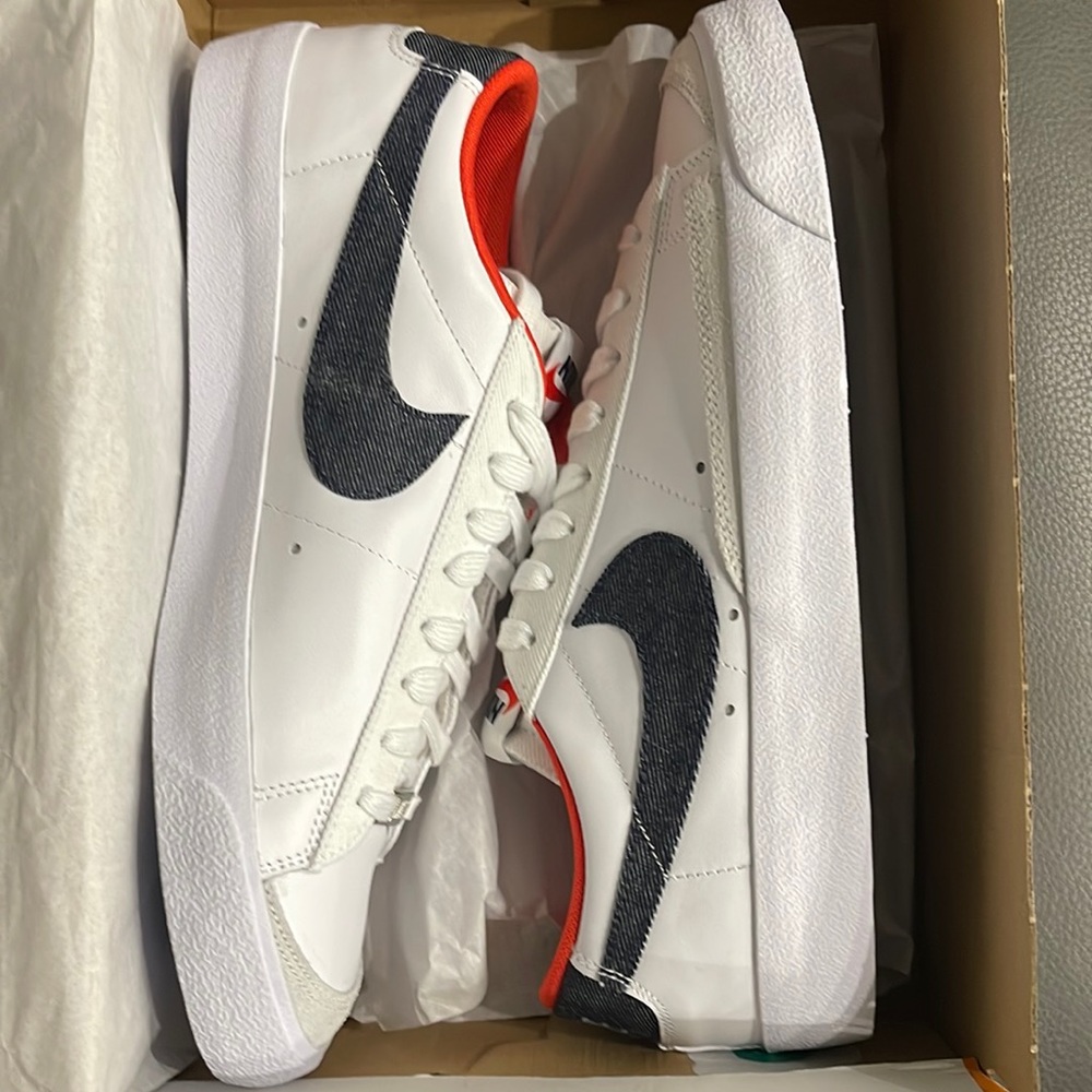 Nike Blazer Low 77 VNTG Denim Check